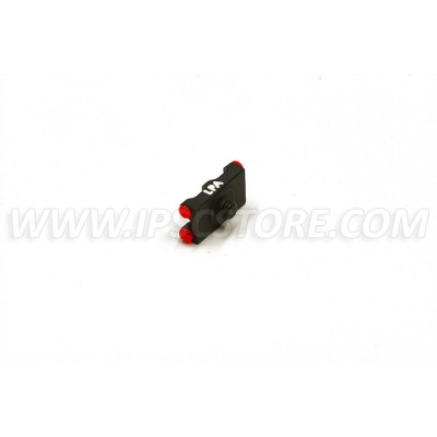 LPA MF30R/MF29R Twin Front Sight Red for Shotgun with Fiber Optic