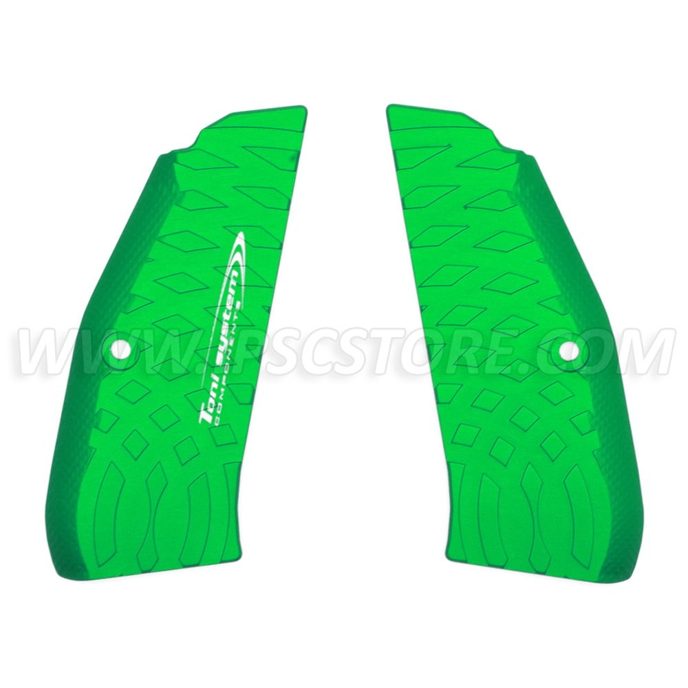 TONI SYSTEM GCZV Plaquettes Alu VIBRAM GRIPS pour Pistolets CZ 75 SP-01