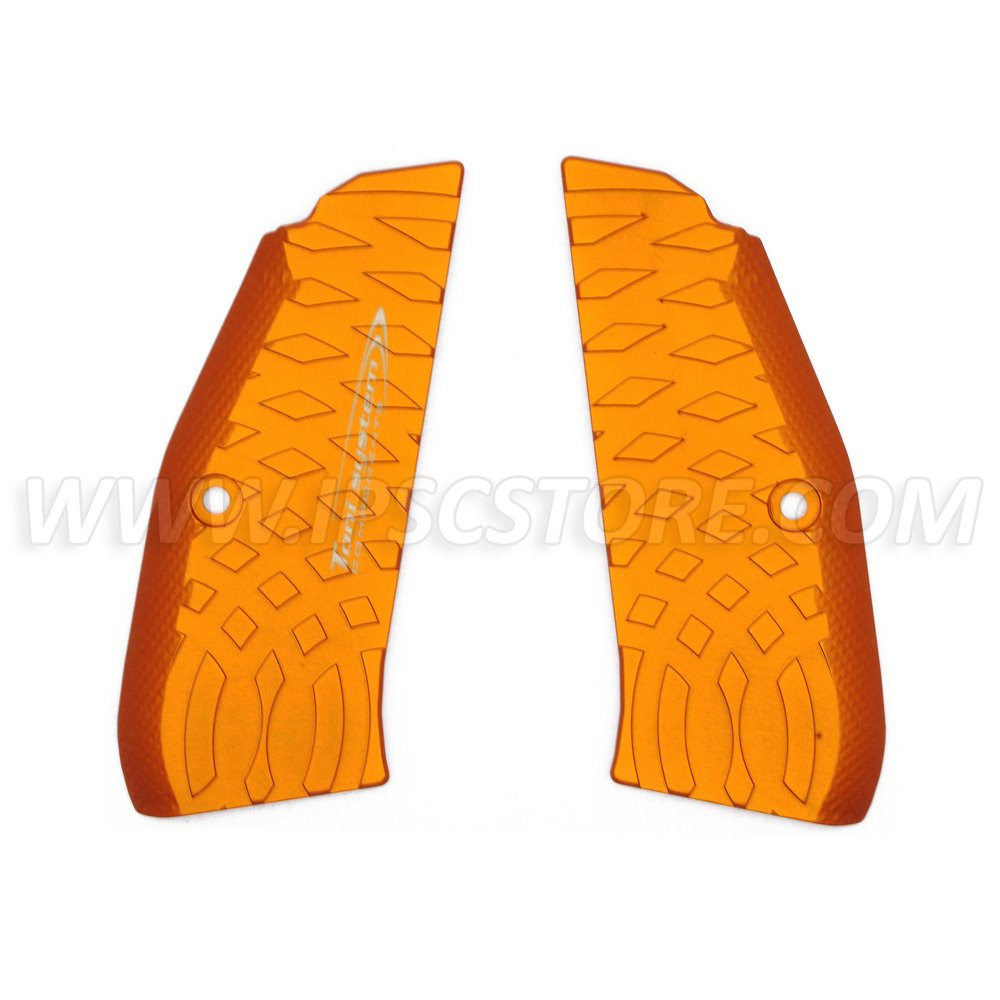 TONI SYSTEM GCZV Plaquettes Alu VIBRAM GRIPS pour Pistolets CZ 75 SP-01