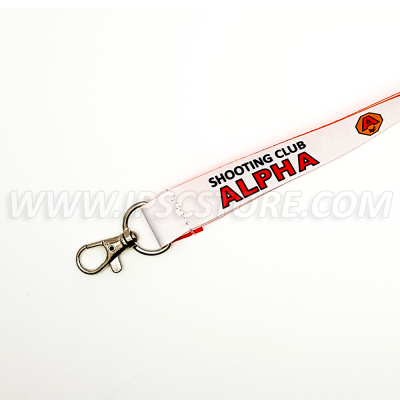 Alpha Shooting Club Lanyard