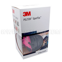 3M™ PELTOR™ SportTac™ Hearing Protection Pink/Green MT16H210F478RE