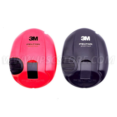 3M™ PELTOR™ SportTac™ Hearing protection Red/Black MT16H210F478RD