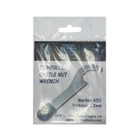 DPM CCNW-1 COMPACT CASTLE NUT WRENCH Hardox 450 Thickness 3.2mm