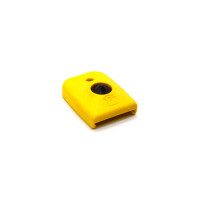 DPM MFPY-GL/2 Magazine Floorplate with Car Glass Breaker for GLOCK 21/30/37/38/39 Caliber .45 Auto/.45 G.A.P. Polymer Yellow 