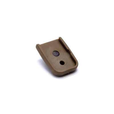 DPM MFPD-GL/2 Magazine Floorplate with Car Glass Breaker for GLOCK 21/30/37/38/39 Caliber .45 Auto/.45 G.A.P. Polymer Desert Tan