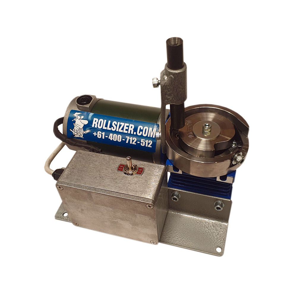 ROLLSIZER DC Drive Mini Roll Sizer Machine (Base Unit Only)