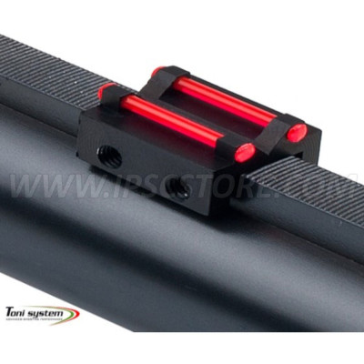 Toni System TR8 Hunting Rear Sight C Profile 1,5mm Red & 8,1mm height