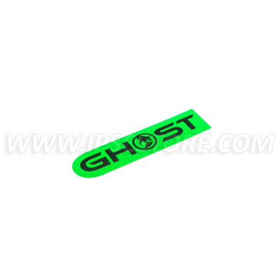 Ghost Logo Oval Sticker