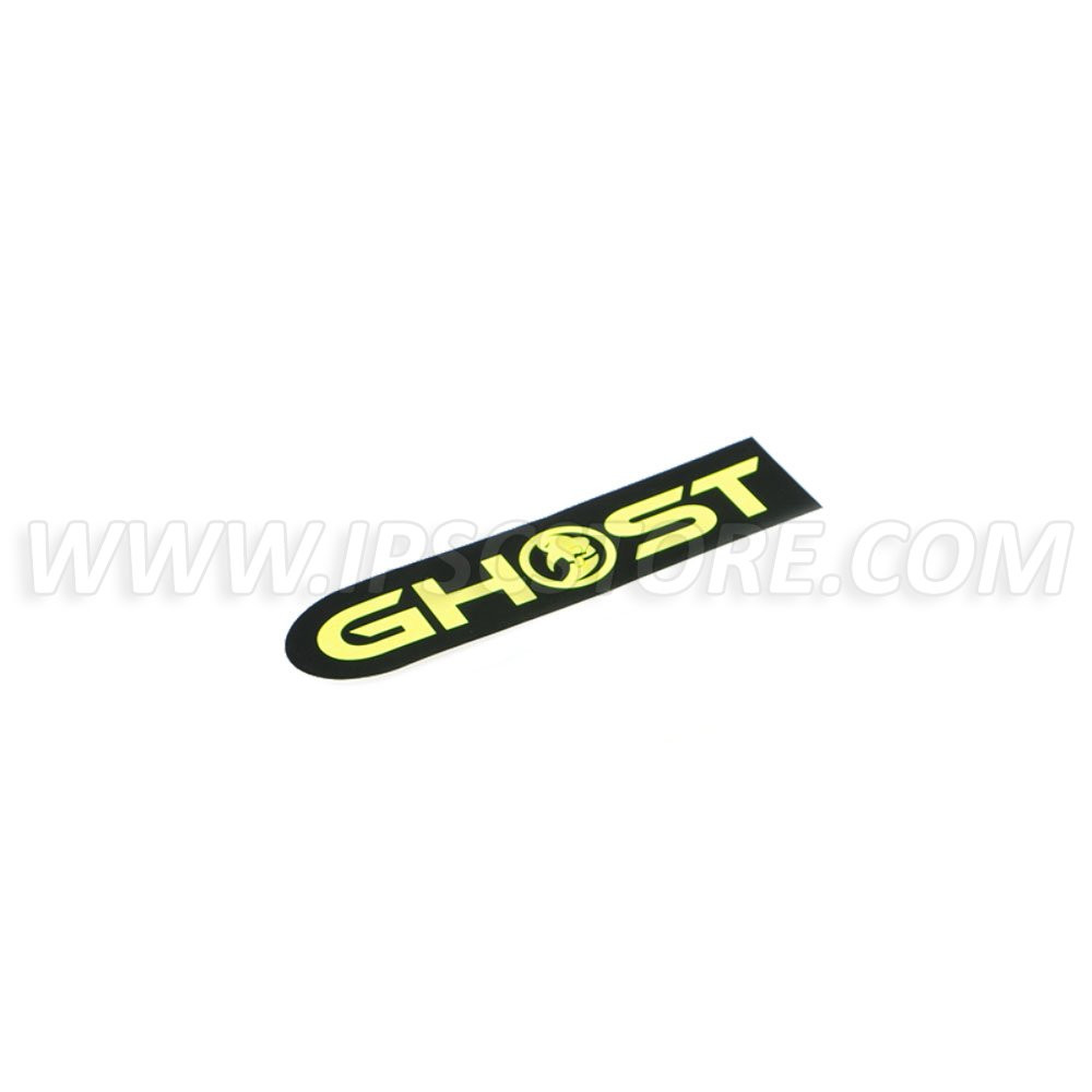 Ghost Logo Oval Sticker