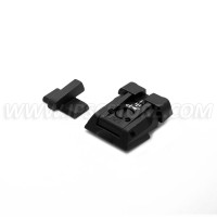 LPA SPS01HK30 Carry Sight Set for H&K P30/P45/SFP9 with White Dots