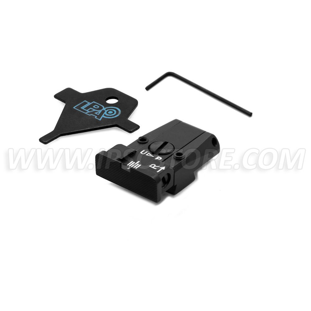 LPA TR90TA07 Adjustable Rear Sight for Tanfoglio