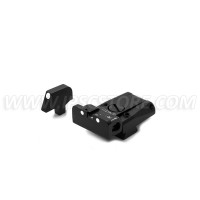 LPA SPR80CT30 Adjustable Sight Set for COLT SERIES 80 with White Dots