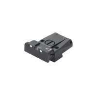 LPA TR90TA30 Adjustable Rear Sight for Tanfoglio with White Dots