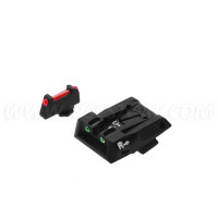 LPA SPF16GL Sight Set for GLOCK with Fiber Optic