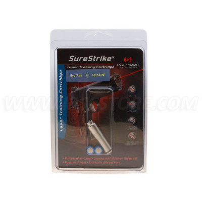 LASER AMMO 9MSSLC SureStrike 9mm Cartridge