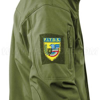 FITDS IPSC Italy Velcro Patch, Hook-and-Loop