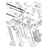 CZ 75 Safety Detent Plunger Right