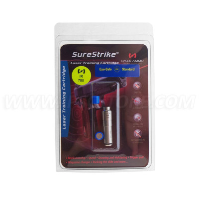 LASER AMMO 9MSSLC-780IR SureStrike 9mm Cartridge 780IR