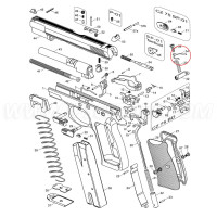 Eemann Tech Competition Trigger Bar Spring  ( -10% power ) for CZ