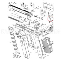 Eemann Tech Competition Magazine Catch Release Spring ( -10% power ) for CZ