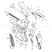 Eemann Tech Safety Lock Plunger for 1911/2011, Silver