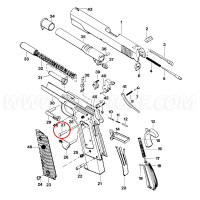 Eemann Tech Hammer Pin for 1911/2011, Silver