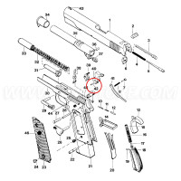 Eemann Tech Hammer Strut Pin for 1911/2011, Silver