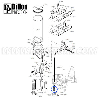 Eemann Tech Springs Kit for Dillon XL650/XL750