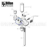 Eemann Tech Casefeed Arm Return Spring 13936 for Dillon XL650/XL750