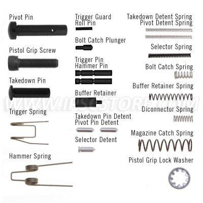 Eemann Tech Lower Small Parts Set for AR-15