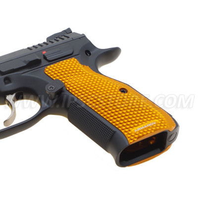 Armanov PGCZG2SS-BL SpidErgo Gen2 Pistol Grips for CZ Shadow 2, SP-01 and 75 series