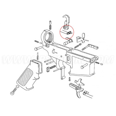 Eemann Tech Hammer Spring for AR-15