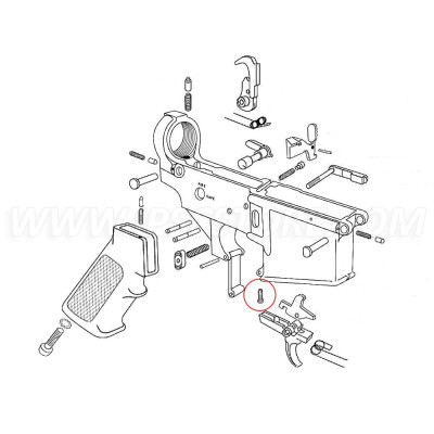 Eemann Tech Disconnector Spring for AR-15