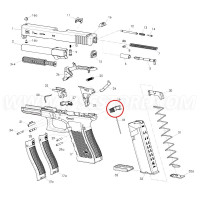 Retenida del Cargador Sobredimensionada para GLOCK