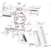 GLOCK GEN4 Détente Droite with trigger bar