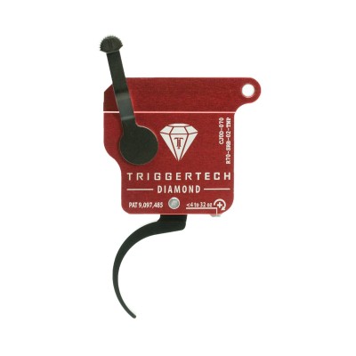 Disparador TriggerTech Rem700 Diamond Pro Negro Curvado