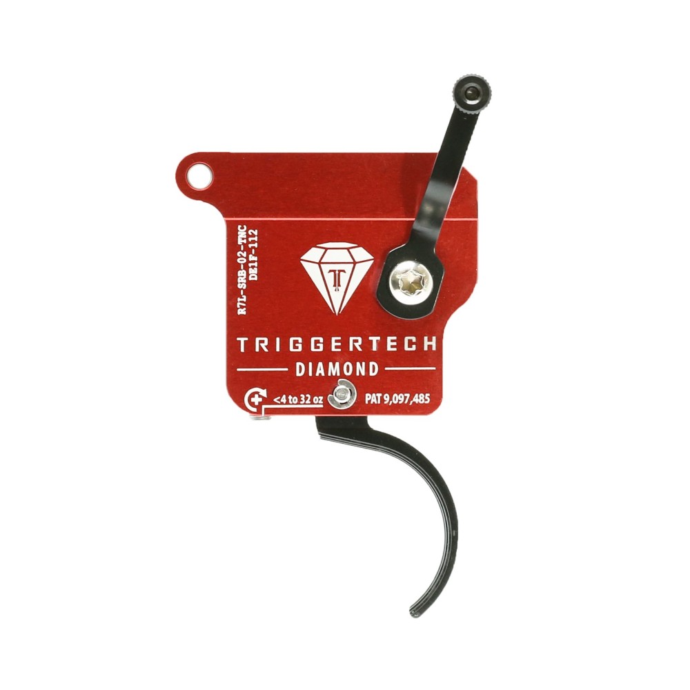 TriggerTech Rem700 Diamond Curved Black, Left