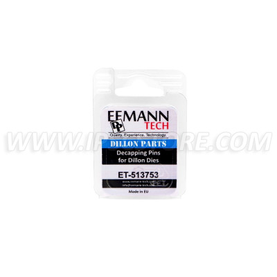 Eemann Tech Decapping Pins 10 pcs. Pack for Dillon Dies