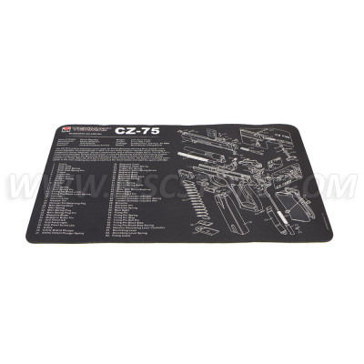 Tekmat CZ-75 Gun Cleaning Mat 