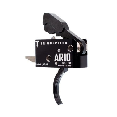 TriggerTech AR10 Competitive Curved Black