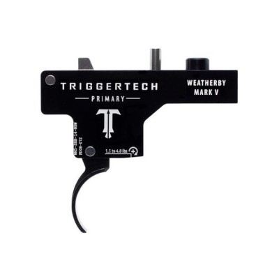 TriggerTech Weatherby Mark V Primary Curved Black