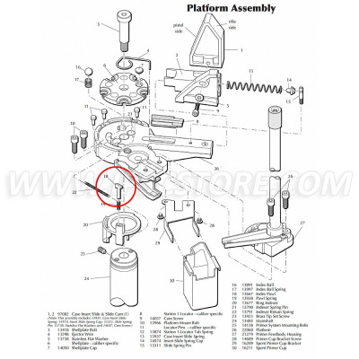 Dillon 13667 Index Pawl for Dillon XL650/XL750