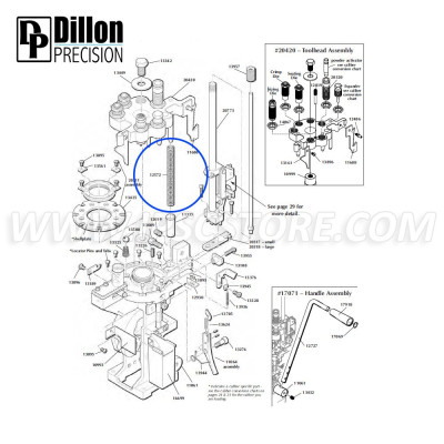 Juego de Muelles para Dillon RL1050 Eemann Tech