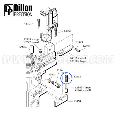 Juego de Muelles para Dillon RL1050 Eemann Tech