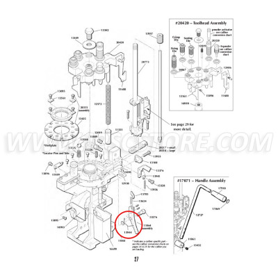 Dillon 13944 Indexer Return Spring for Dillon Super 1050/Square Deal B