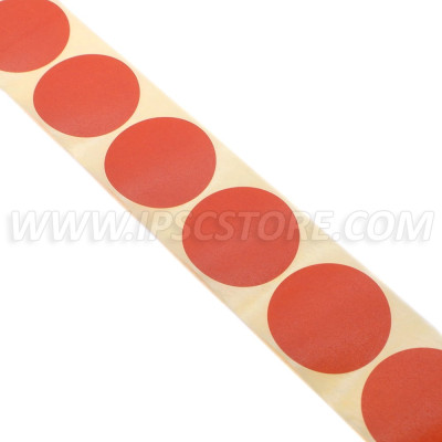 Eemann Tech Target Patches - RED - 40mm x 1000pcs.