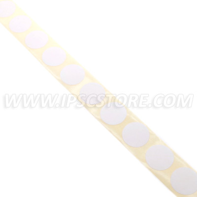 Parches Eemann Tech – Blanco - 20mm x 1000pcs.