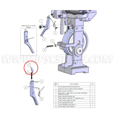 Dillon 13705 Index Pawl for Dillon 1050/1100