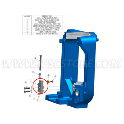 Dillon 62324 Index Block for Dillon XL750