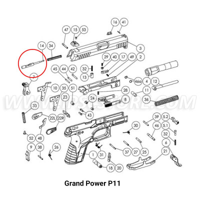 (CLOSED) GRAND POWER Firing Pin